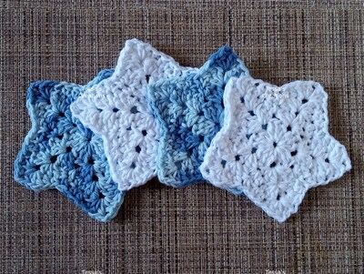 Crochet Stars Coasters - image2
